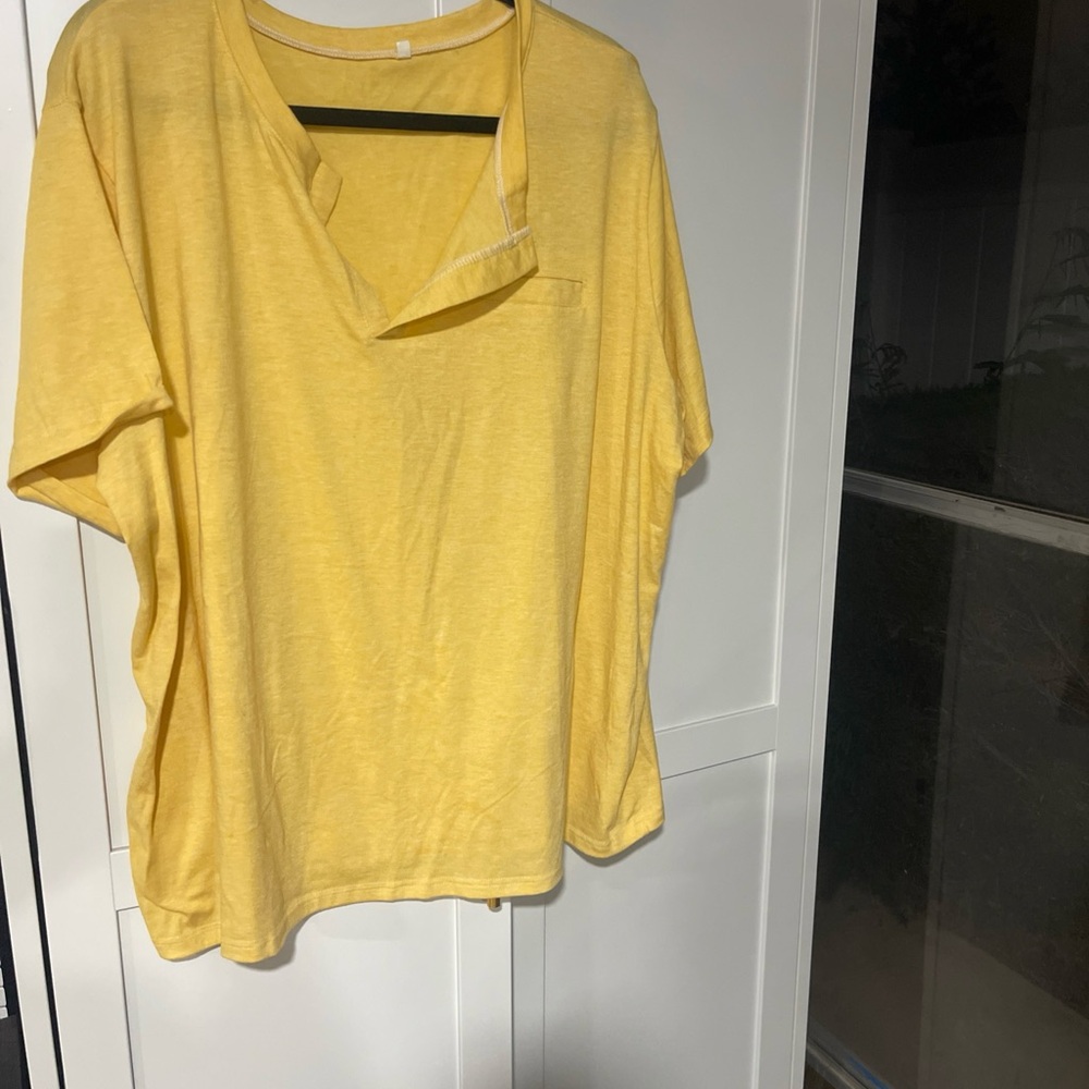 Yellow Women's Top 3XL